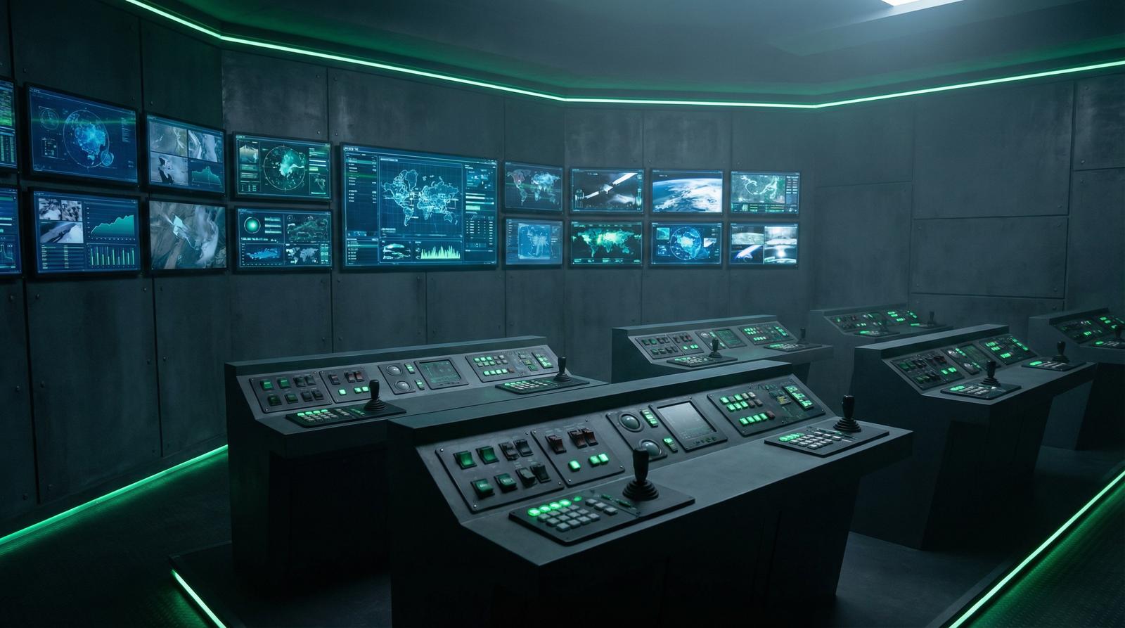 七彩直播在指挥中心的信号聚合展示 - im电竞